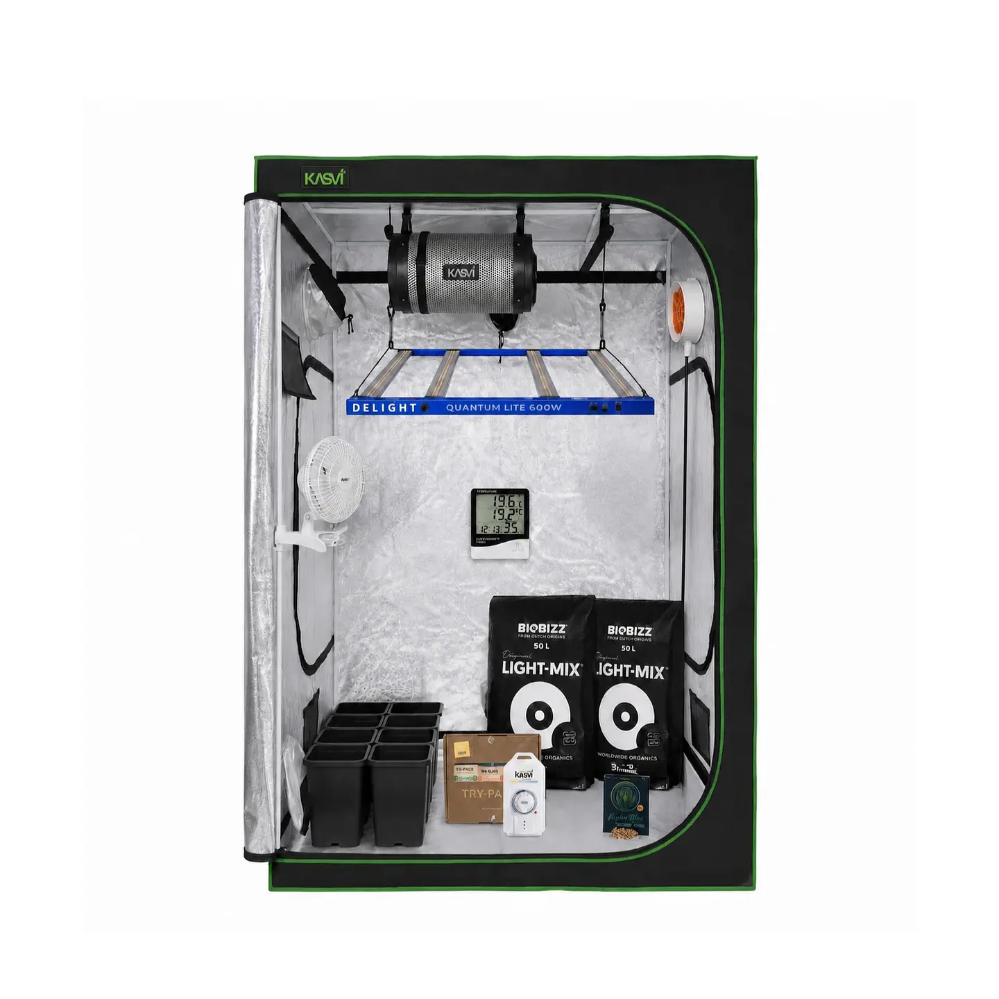 Astro Kit Cultivo Indoor 600W Medio 2
