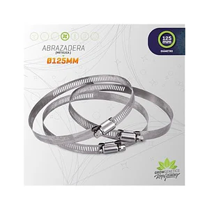 ABRAZADERA METALICA 125MM (105-127) - GROW GENETICS