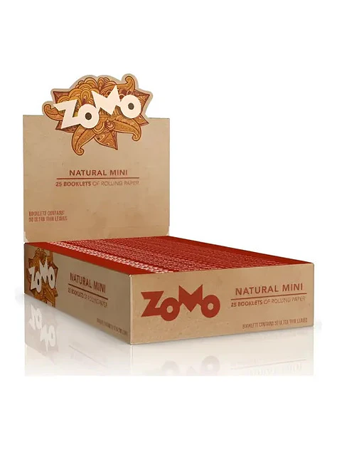 PAPELILLO NATURAL MINI 25 UNIDADES -ZOMO  1