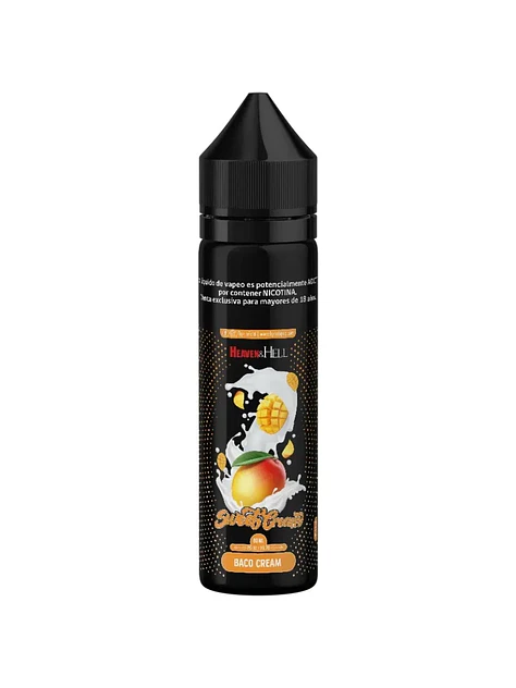 E-LIQUID BACO SWEET CREAM 0MG 30ML -H&H 1