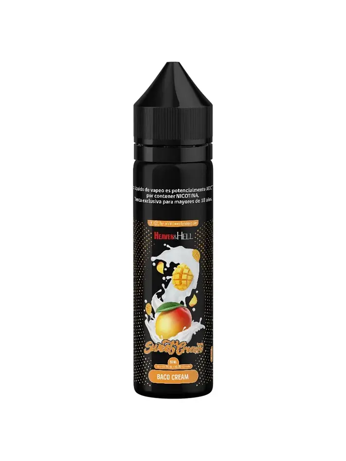 E-LIQUID BACO SWEET CREAM 0MG 30ML -H&H 1