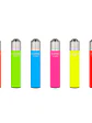 Encendedor Clipper Recargable Slim Solid Fluo – Diseño Surtido (Unidad) - Miniatura 1