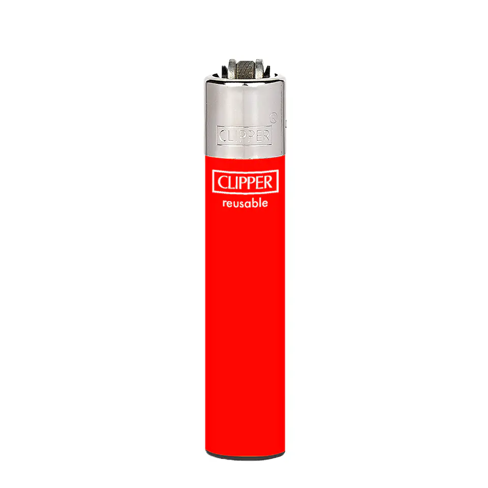 Encendedor Clipper Recargable Slim Solid Fluo – Diseño Surtido (Unidad) 6