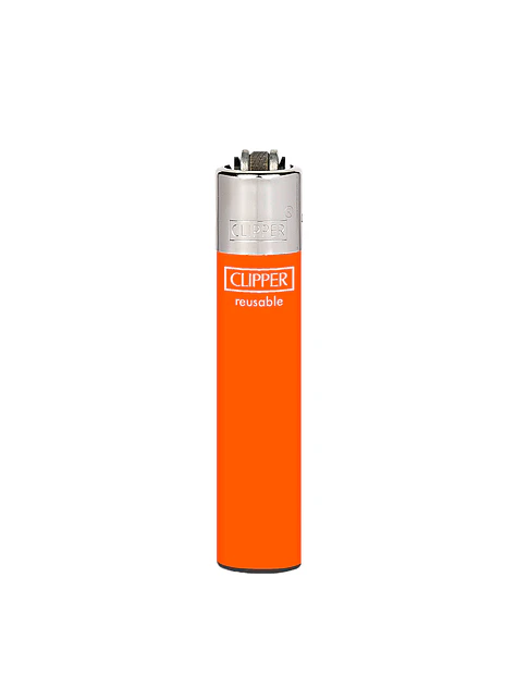 Encendedor Clipper Recargable Slim Solid Fluo – Diseño Surtido (Unidad) 7