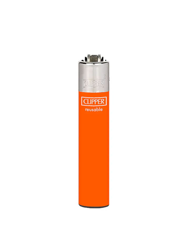 Encendedor Clipper Recargable Slim Solid Fluo – Diseño Surtido (Unidad) 7