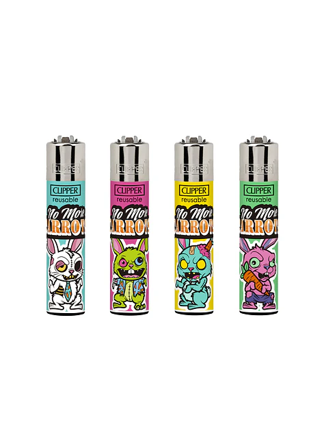 Encendedor Clipper Recargable Z-Bunnys – Diseño Surtido (Unidad) 1