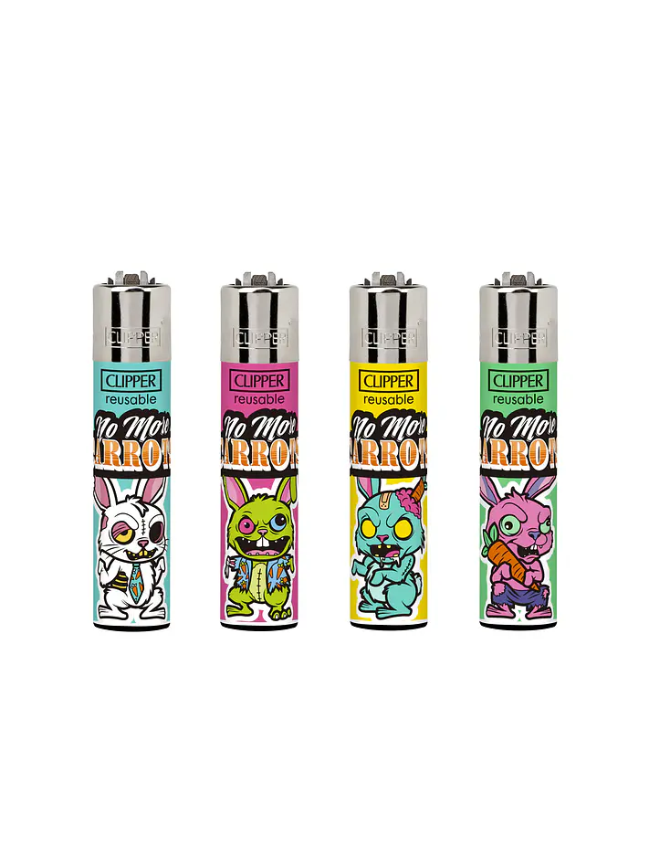 Encendedor Clipper Recargable Z-Bunnys – Diseño Surtido (Unidad) 1
