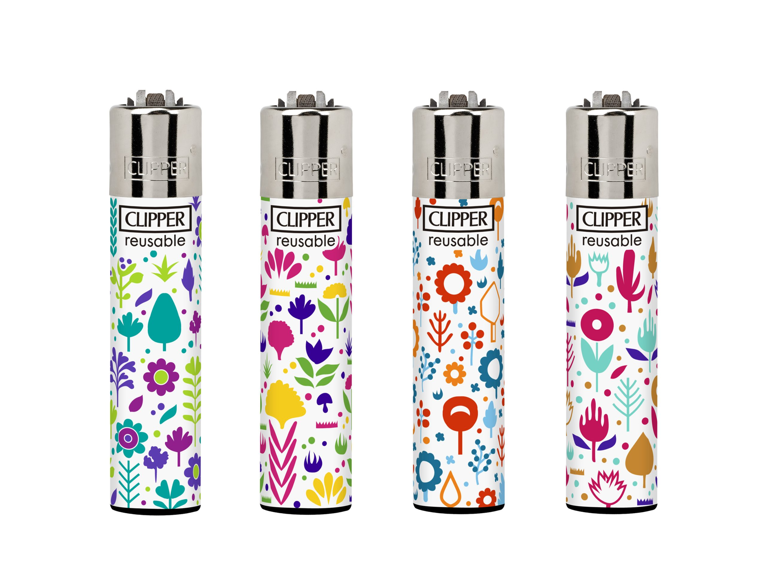 Encendedor Clipper Recargable Spring Print – Diseño Surtido (Unidad) 1