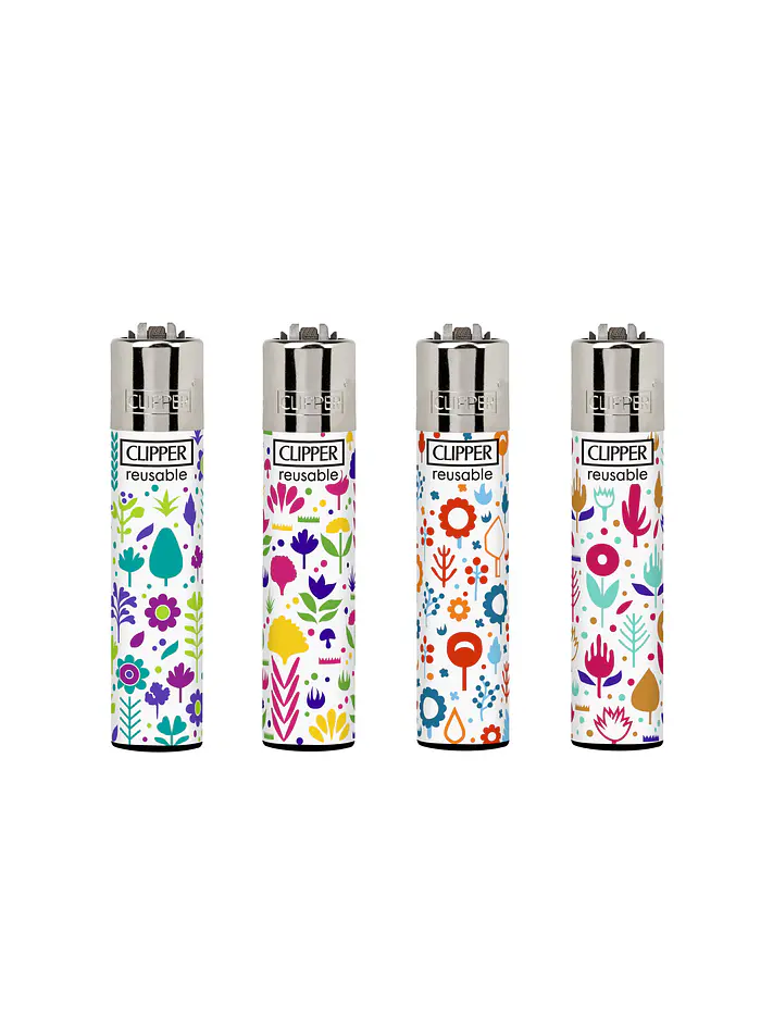 Encendedor Clipper Recargable Spring Print – Diseño Surtido (Unidad) 1