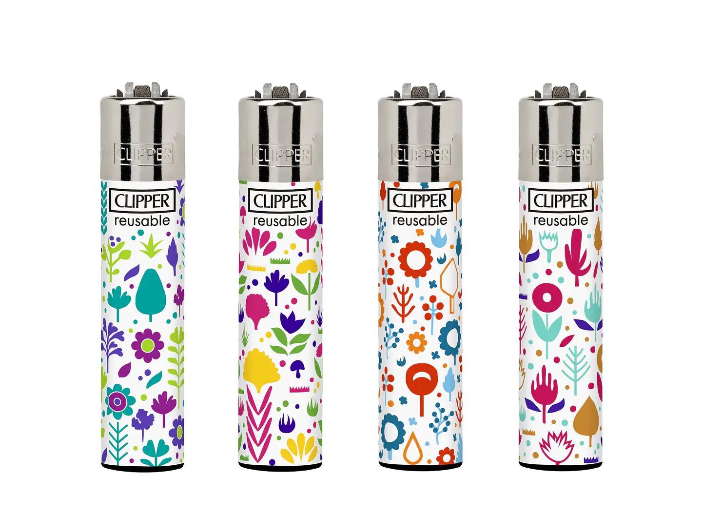 Encendedor Clipper Recargable Spring Print – Diseño Surtido (Unidad) 1
