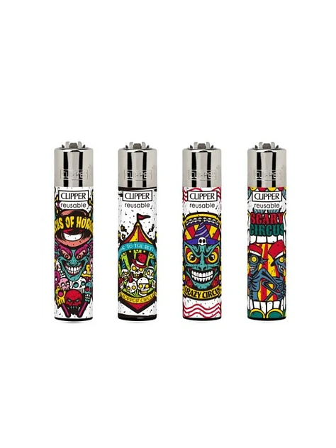 Encendedor Clipper Recargable Horror Days 2 – Diseño Surtido (Unidad) 1