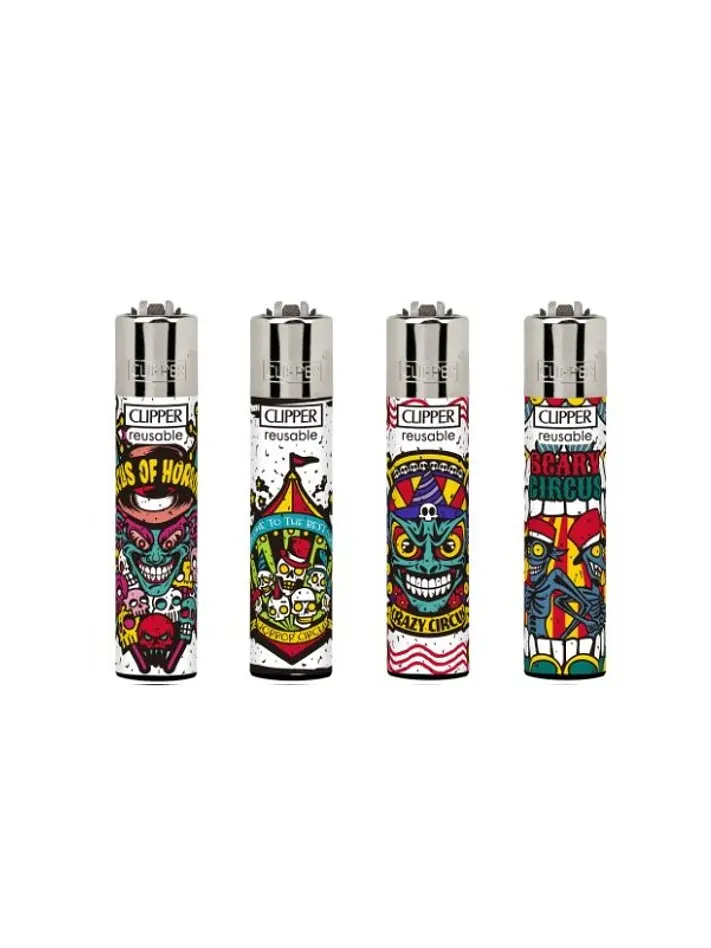 Encendedor Clipper Recargable Horror Days 2 – Diseño Surtido (Unidad) 1