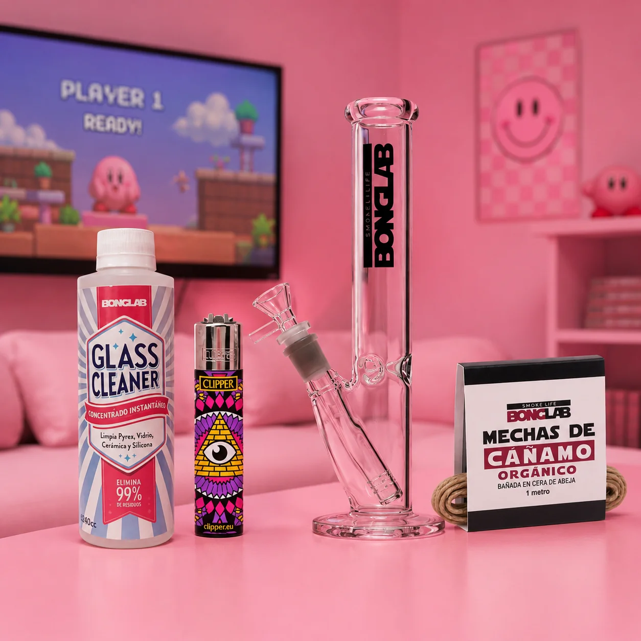 Pack Bong Bonglab Classic Ice KS11 4