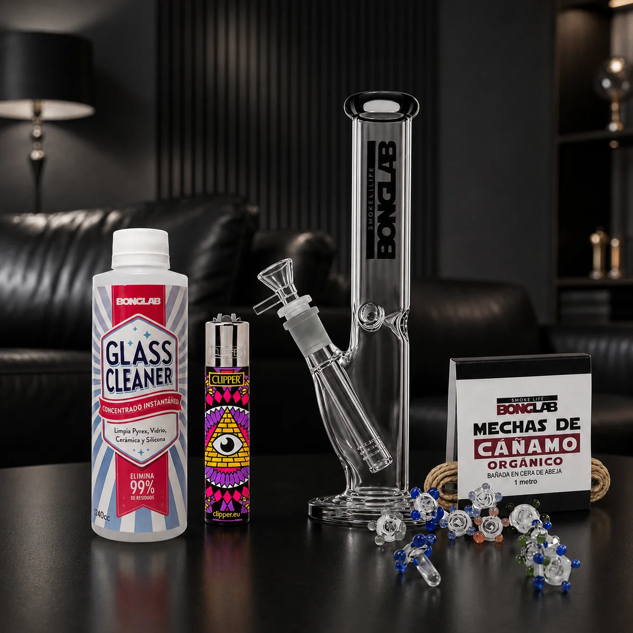 Pack Bong Bonglab Classic Ice KS11 6