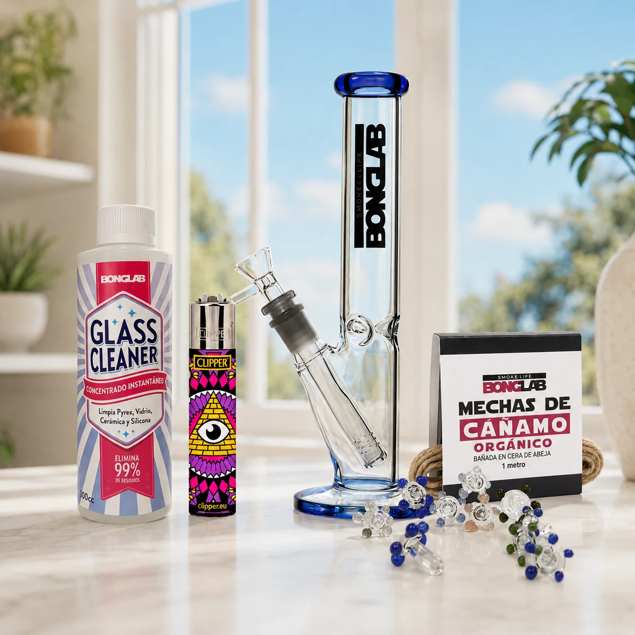Pack Bong Bonglab Classic Ice KS11 8
