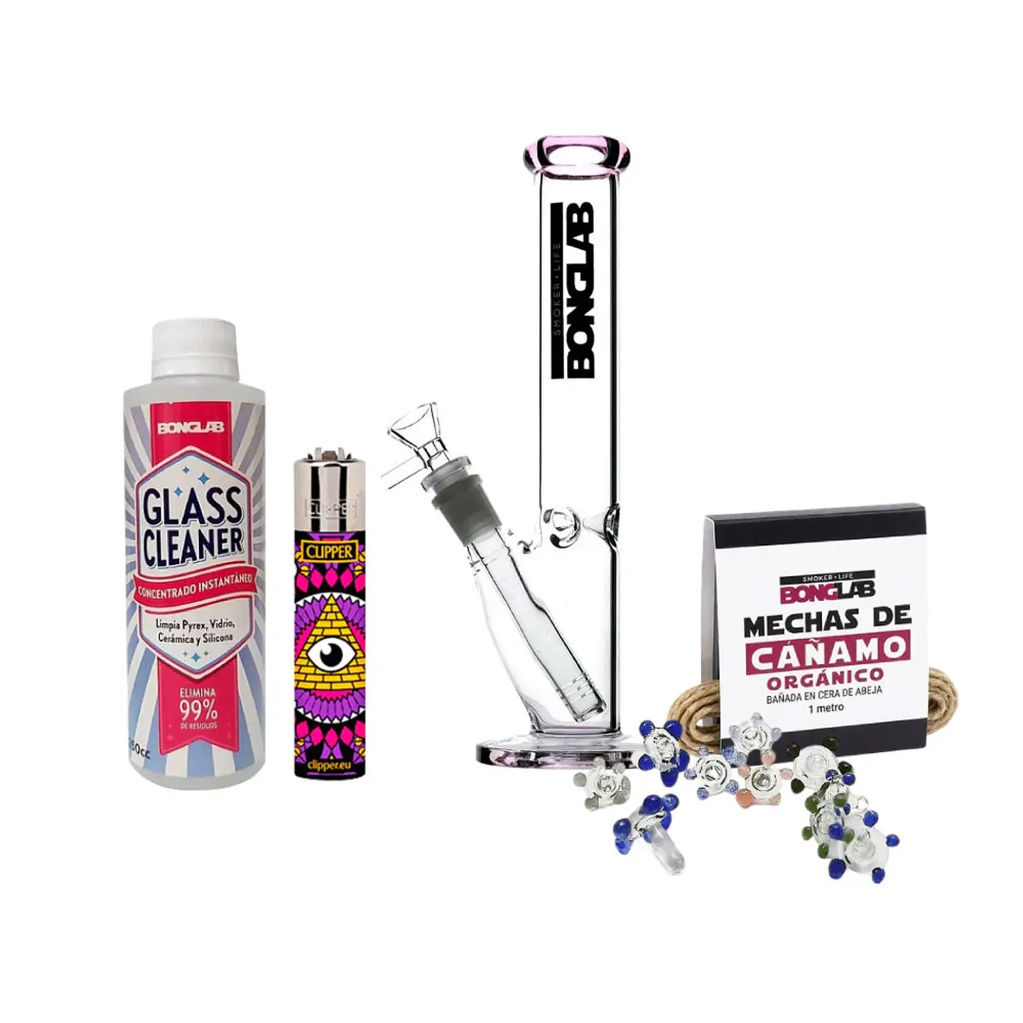 Pack Bong Bonglab Classic Ice KS11 3
