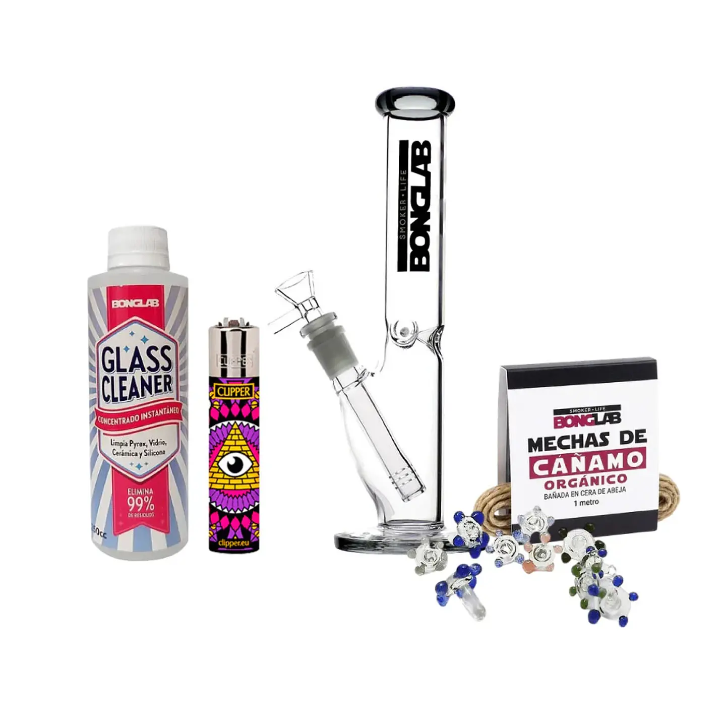 Pack Bong Bonglab Classic Ice KS11 5