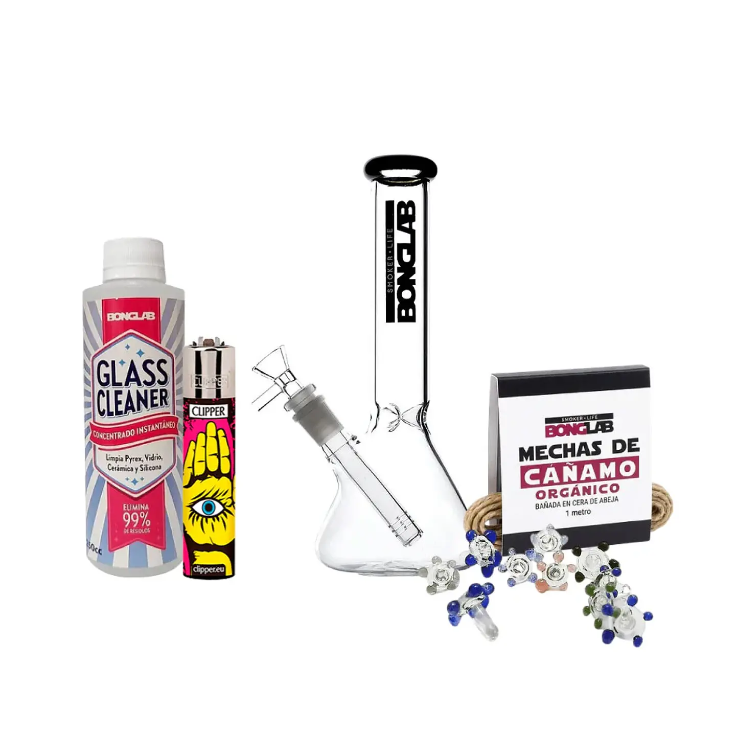 Pack Bong Bonglab Little Buchner KS10 1