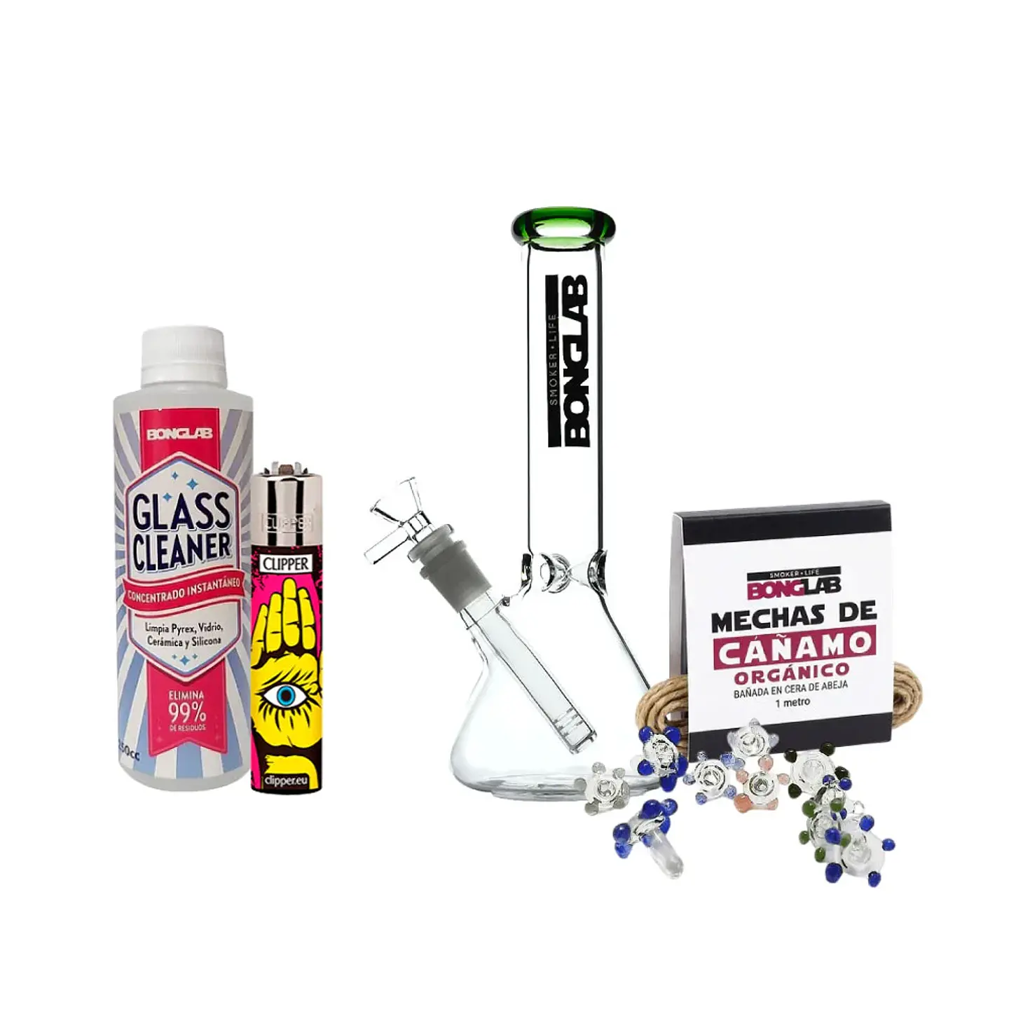 Pack Bong Bonglab Little Buchner KS10 5