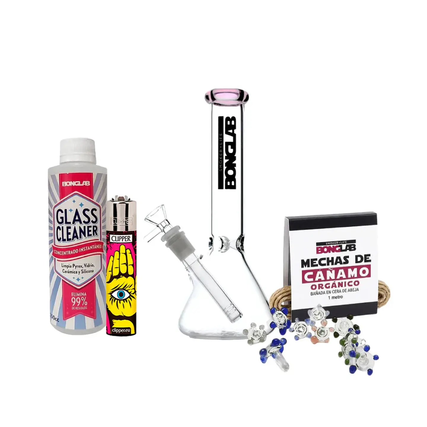 Pack Bong Bonglab Little Buchner KS10 7