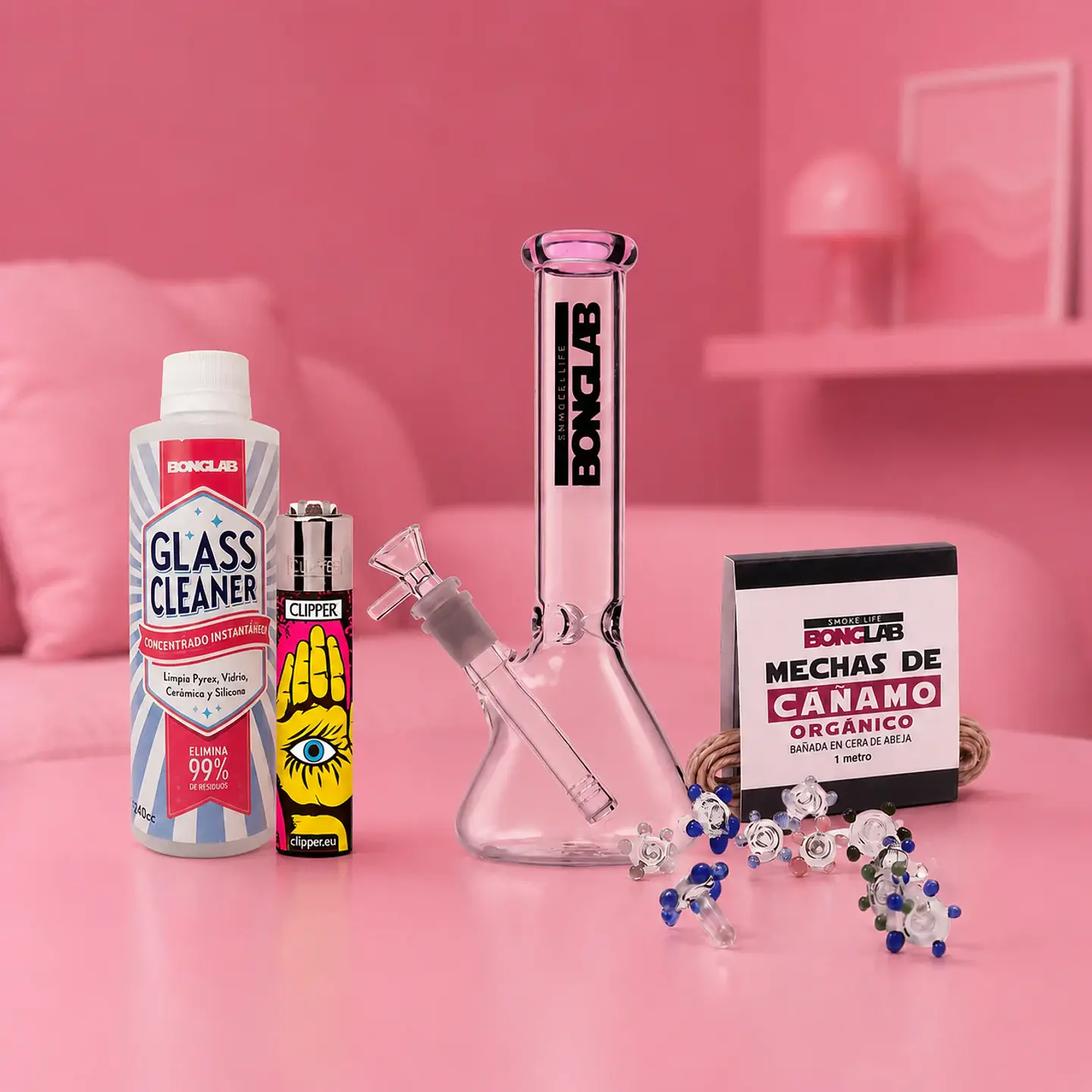 Pack Bong Bonglab Little Buchner KS10 8