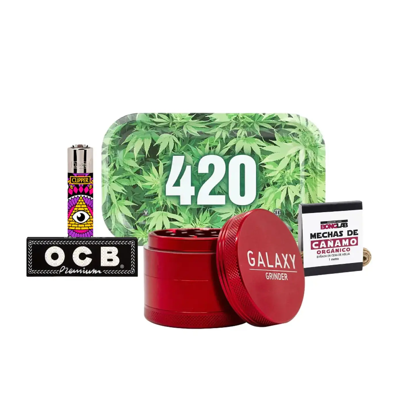 Pack Moledor Galaxy 63 mm de Aluminio 3
