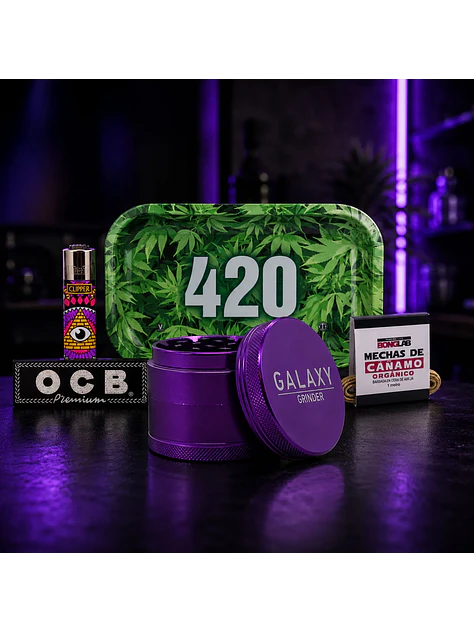 Pack Moledor Galaxy 63 mm de Aluminio 8