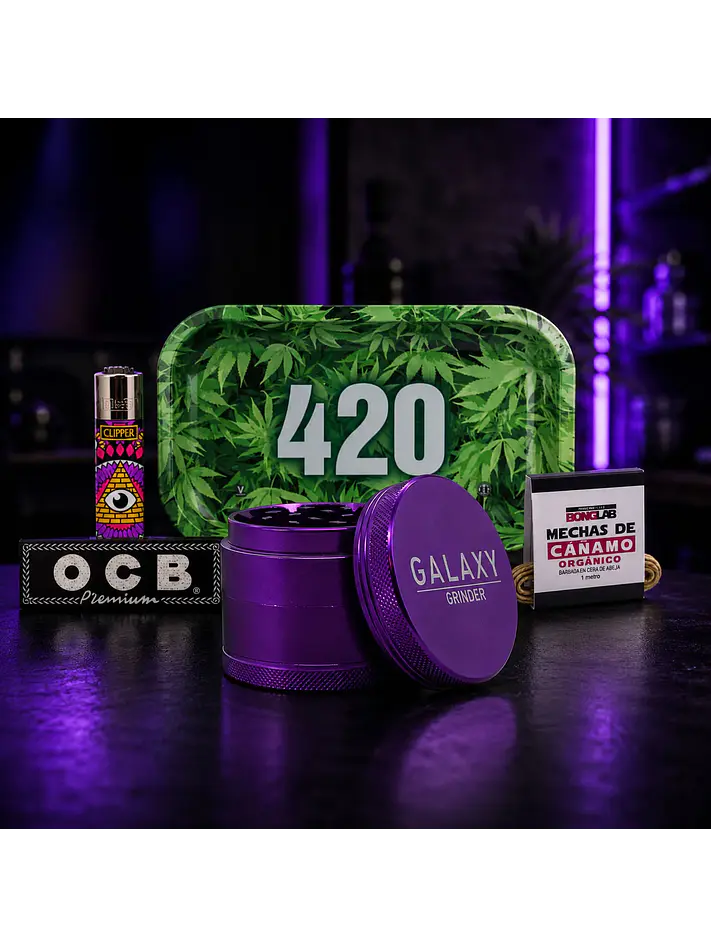 Pack Moledor Galaxy 63 mm de Aluminio 8