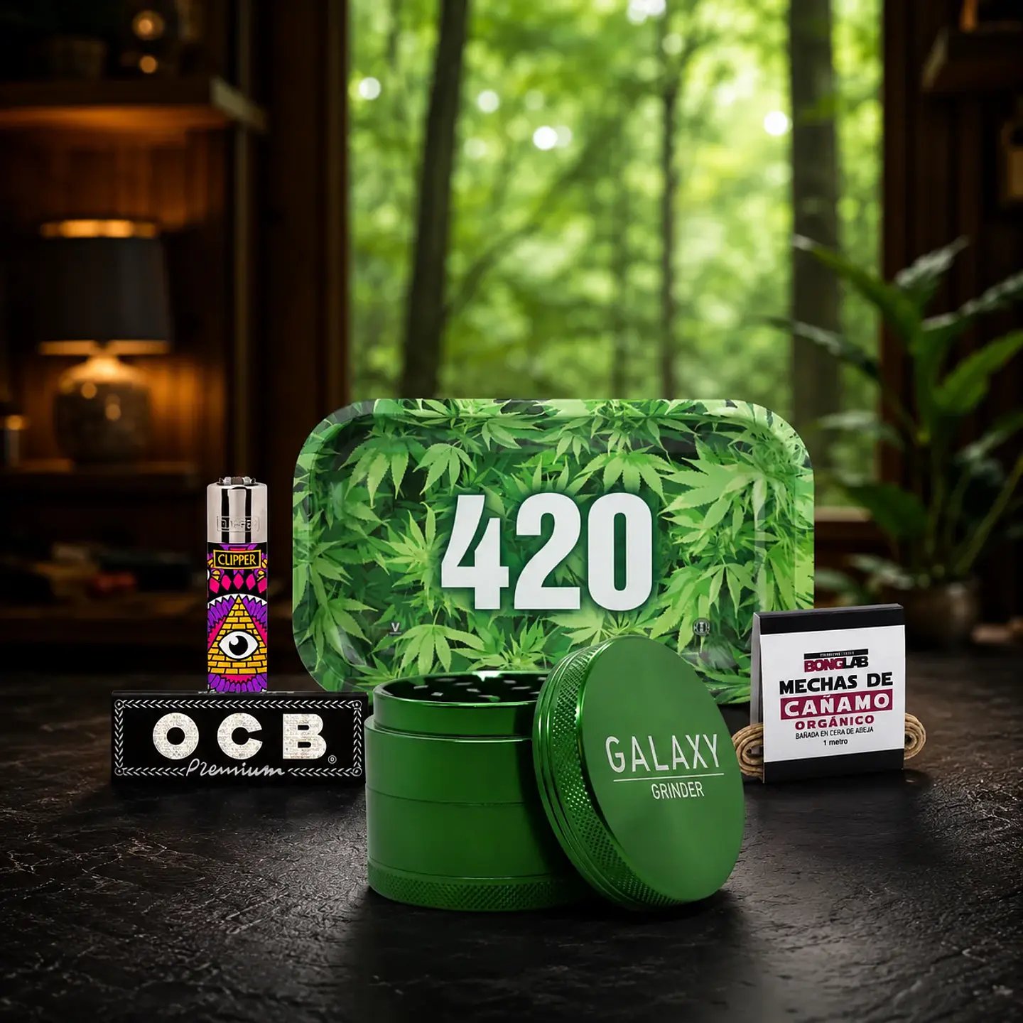Pack Moledor Galaxy 63 mm de Aluminio 10