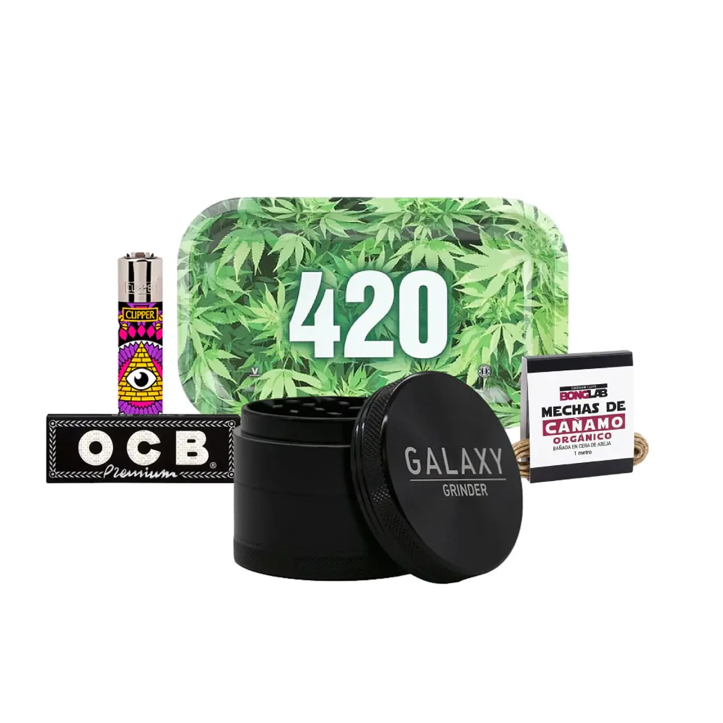 Pack Moledor Galaxy 63 mm de Aluminio 13