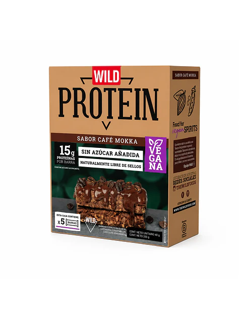 BARRA WILD PROTEIN MOKA 45G 1