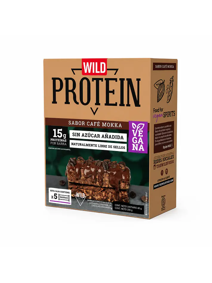 BARRA WILD PROTEIN MOKA 45G 1