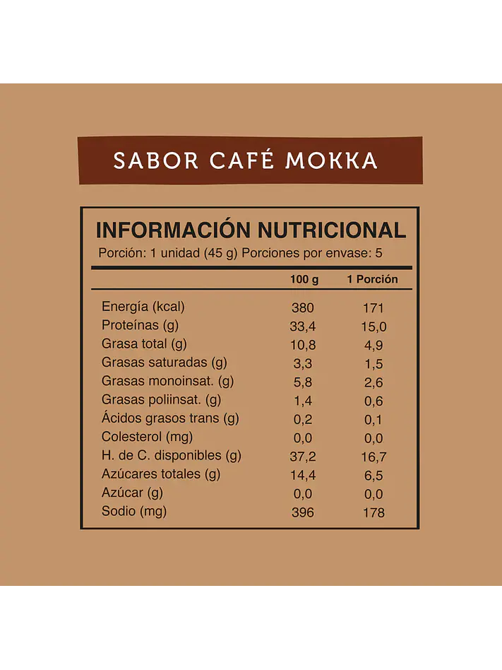 BARRA WILD PROTEIN MOKA 45G 3