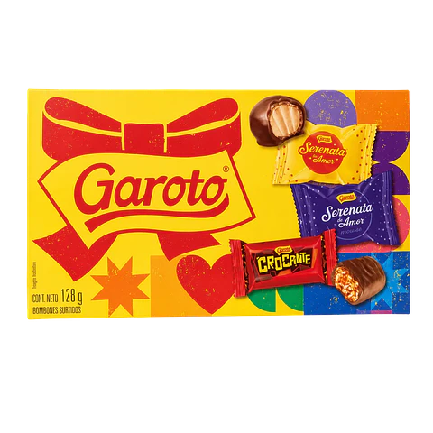 ALFAJOR SURTIDO GAROTO 128G