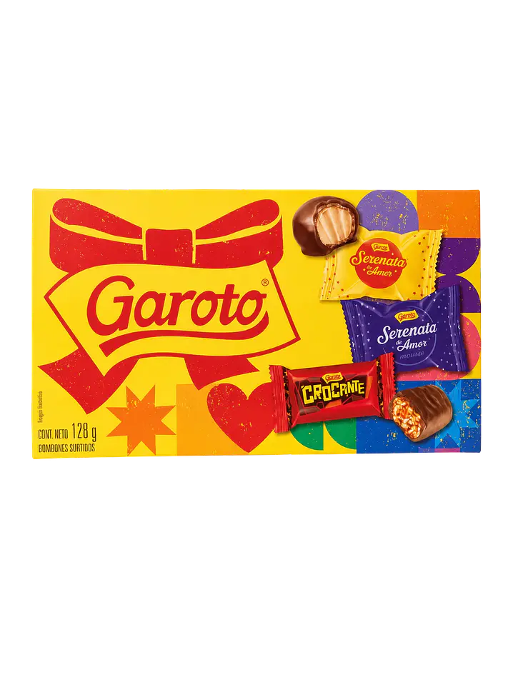 ALFAJOR SURTIDO GAROTO 128G 1