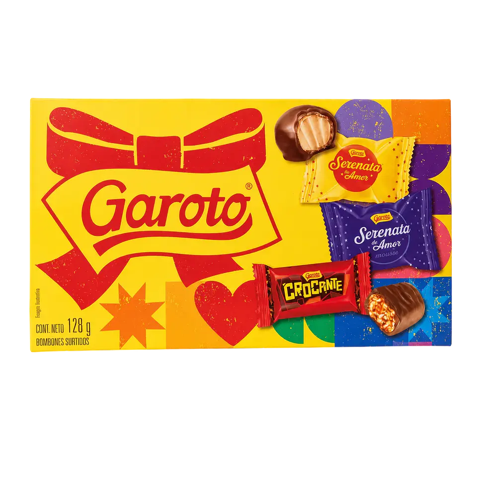 ALFAJOR SURTIDO GAROTO 128G 1