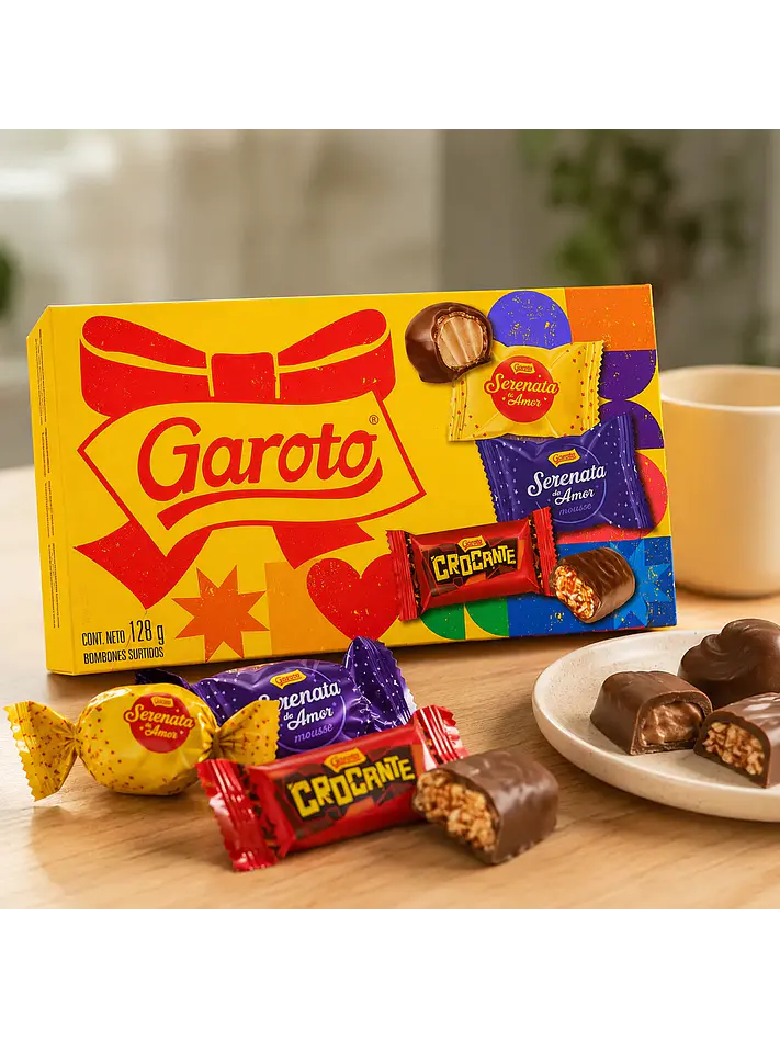 ALFAJOR SURTIDO GAROTO 128G 2