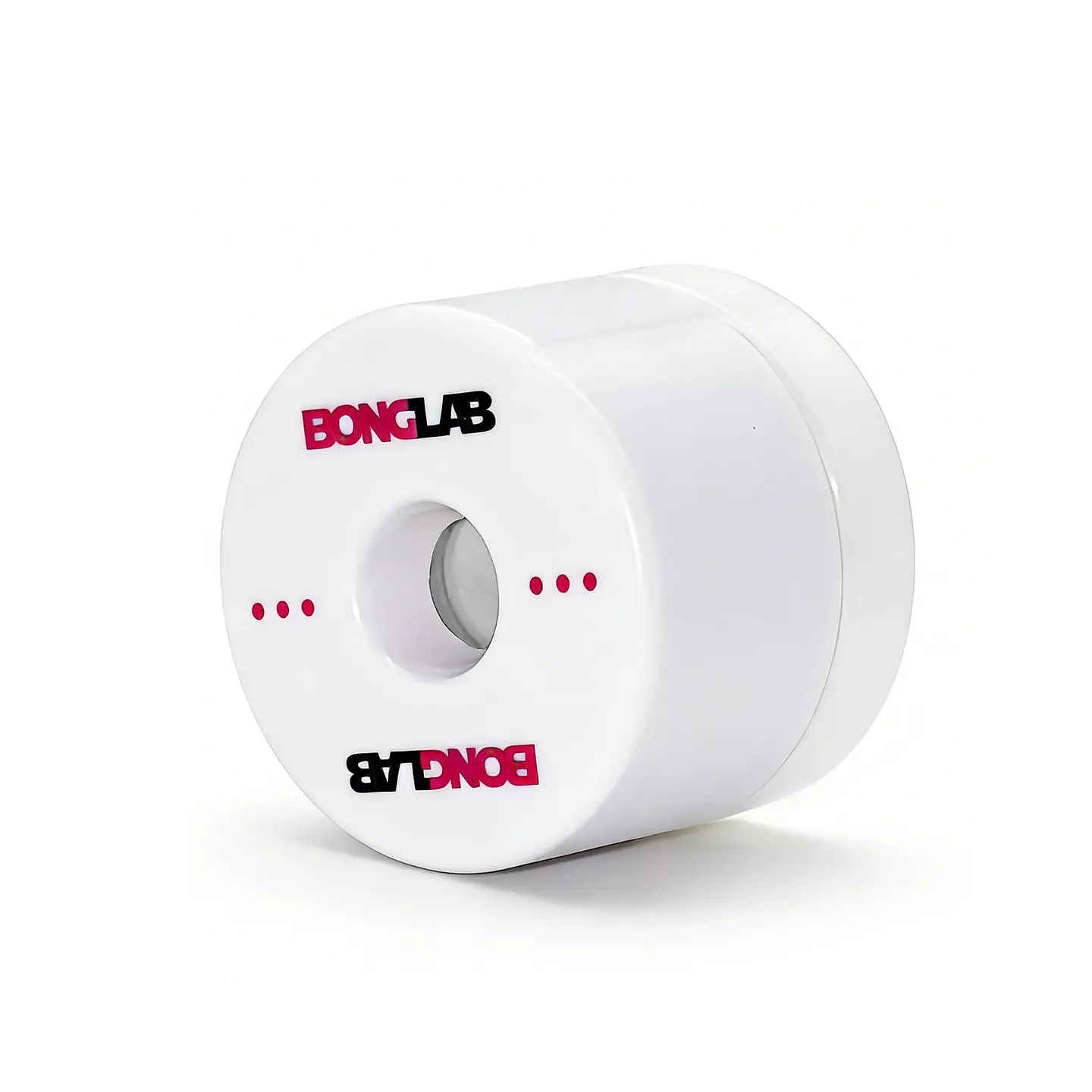 Contenedor al Vacío para Extractos BongLab 4 ml – Vidrio Blanco Redondo 4