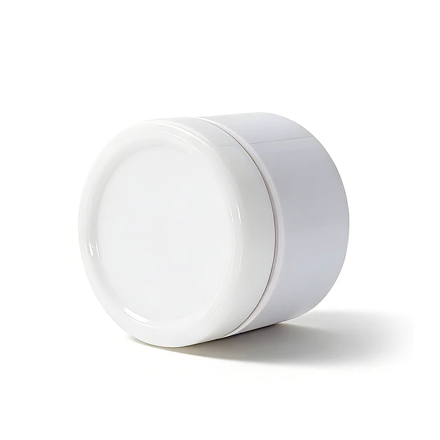 Contenedor al Vacío para Extractos BongLab 4 ml – Vidrio Blanco Redondo