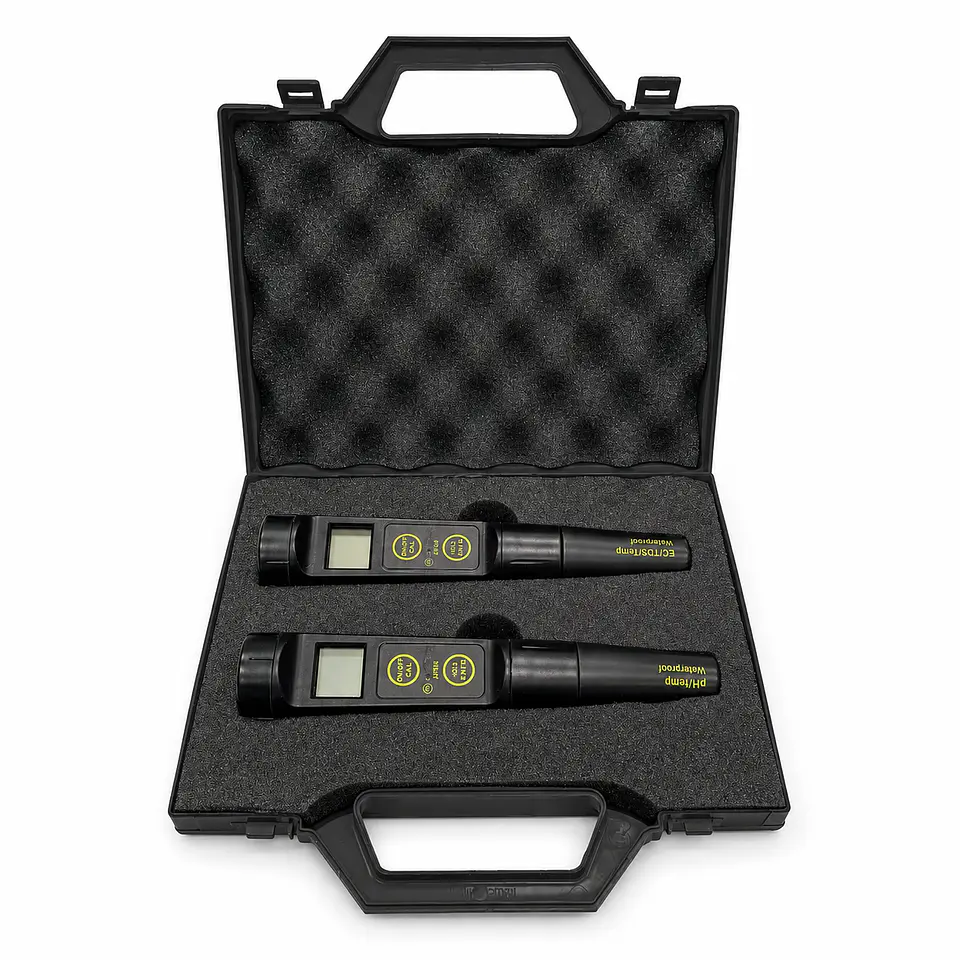 Kit Medidores Ph/Temp Y Ec/Tds/Temp-Milwaukee 1