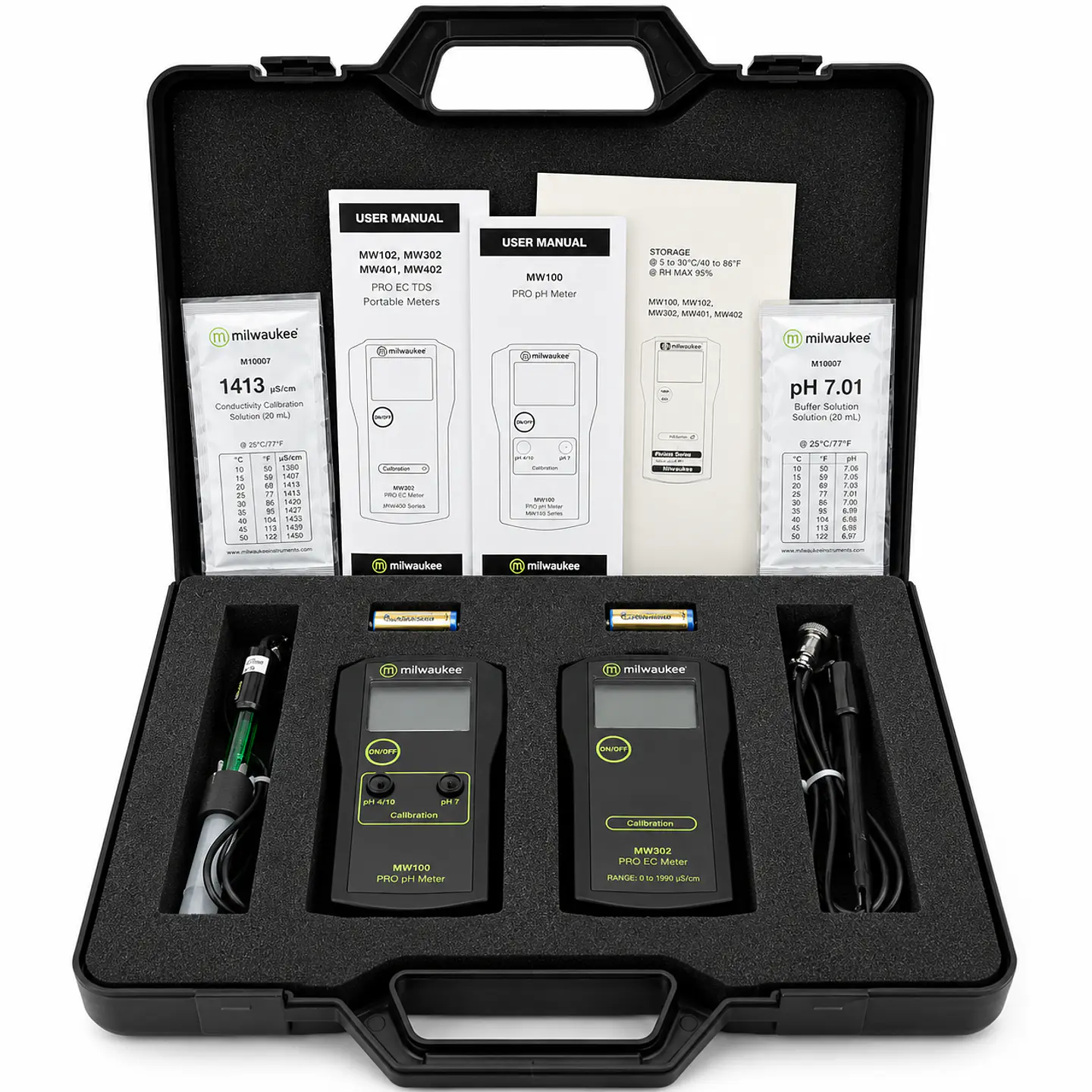 Kit Medidores Pro Con Sonda Ph Y Ec-Milwaukee 1