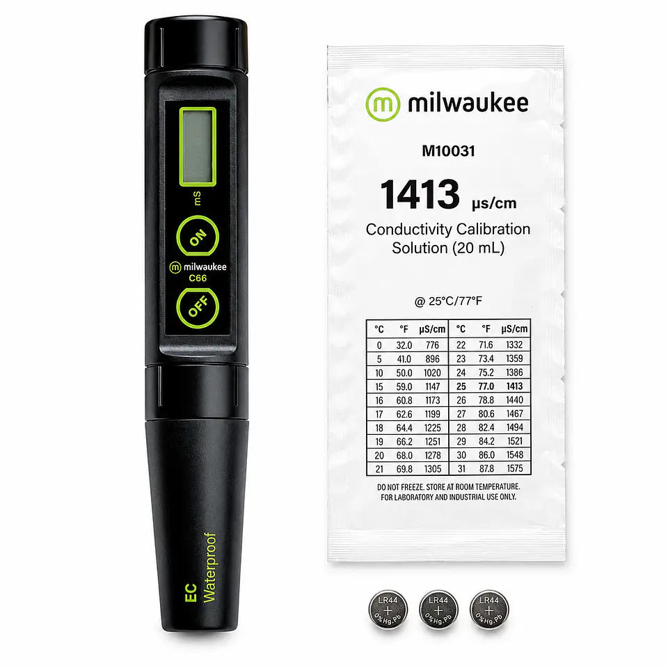 Medidor Ec Waterproof-Milwaukee 2
