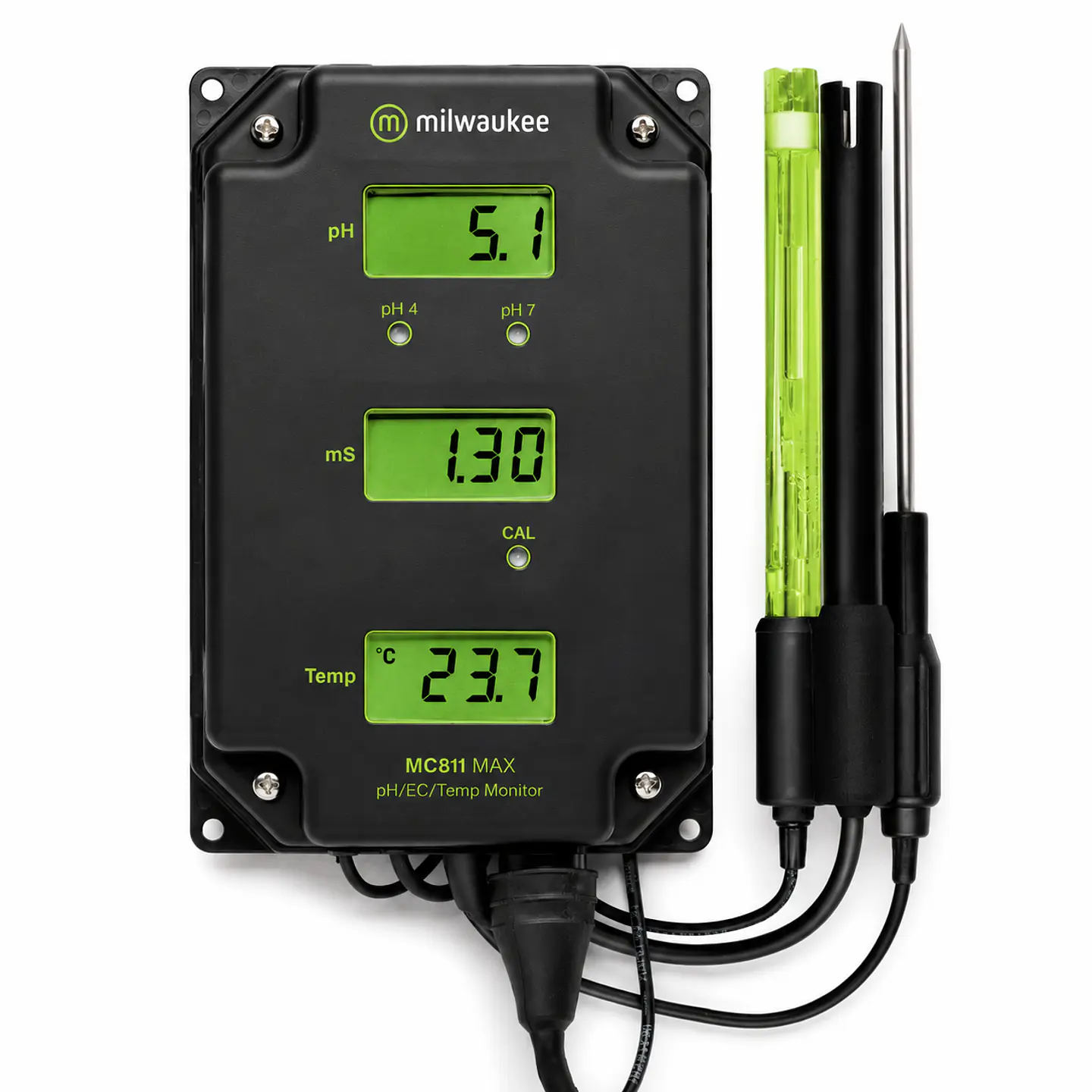 Medidor De Monitoreo Continuo Ph/Ec/Temp-Milwaukee 1
