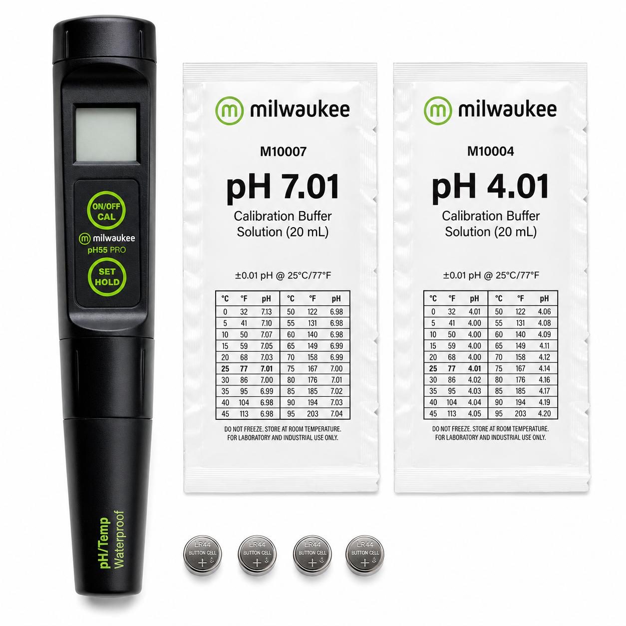 Ph55 Medidor Ph/Temp Waterproof -Milwaukee 2