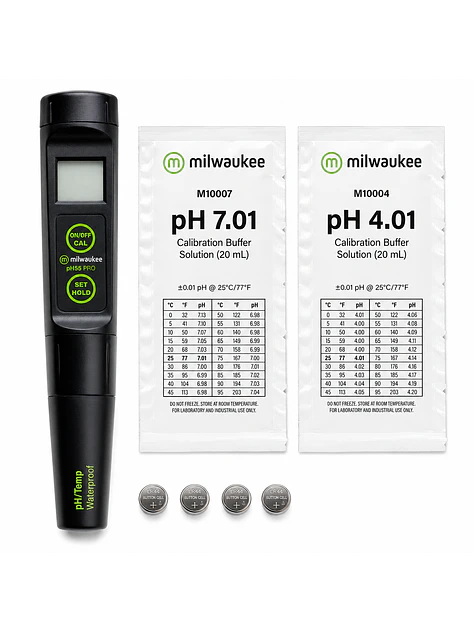 Ph55 Medidor Ph/Temp Waterproof -Milwaukee 1