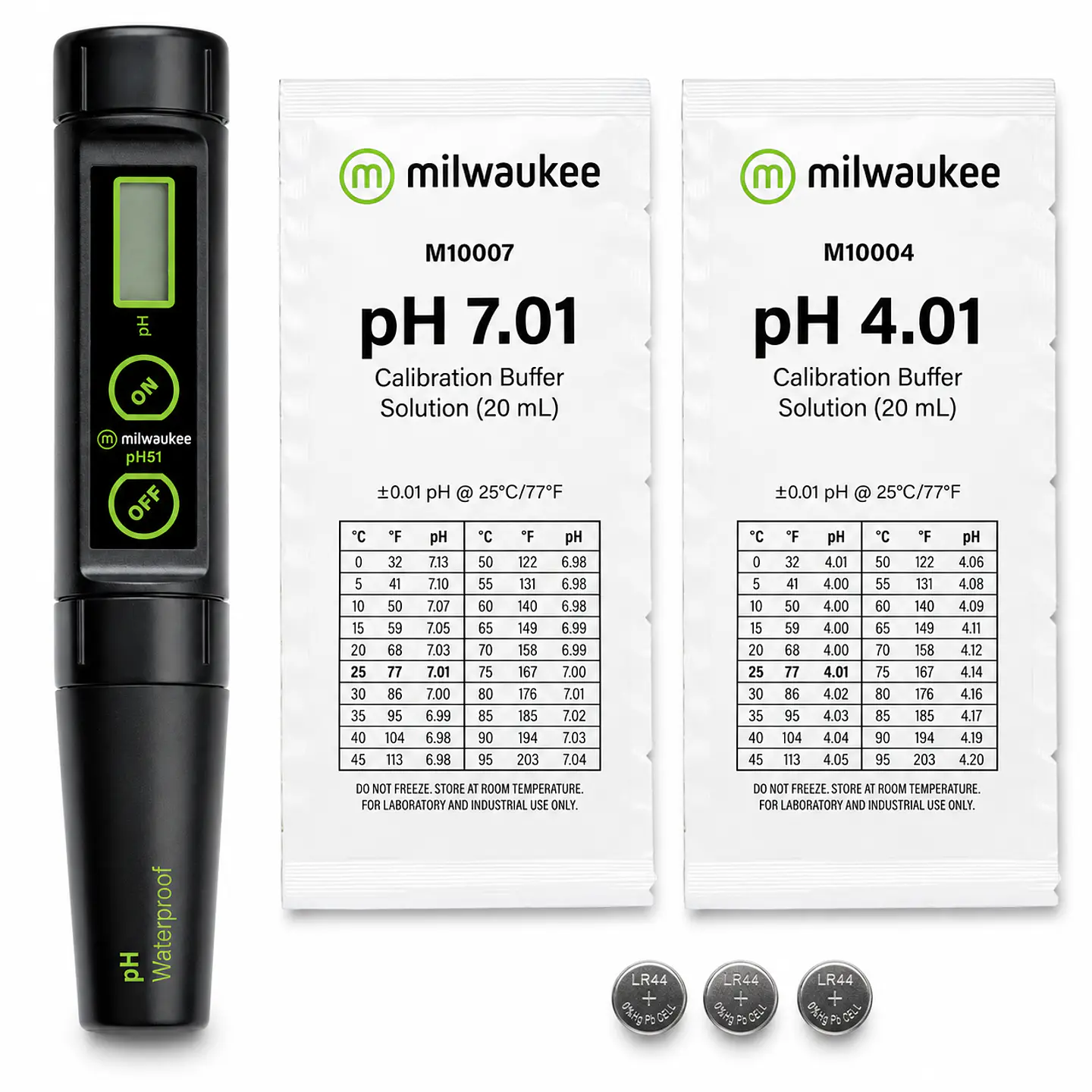 Medidor Ph Waterproof-Milwaukee 3