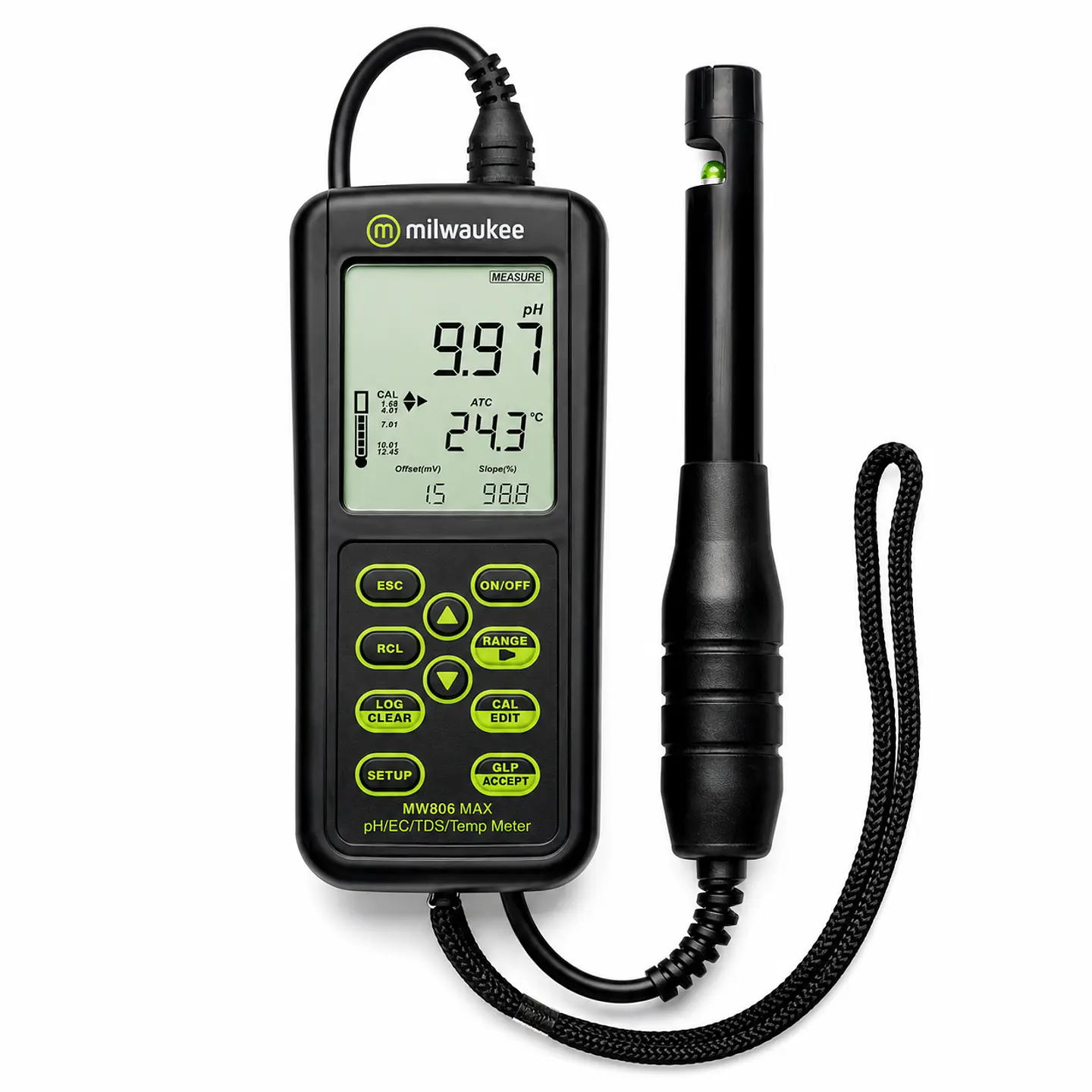 Medidor Pro Con Sonda Ph/Ec/Tds/Temp-Milwaukee 1