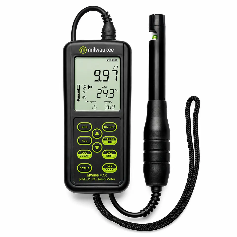 Medidor Pro Con Sonda Ph/Ec/Tds/Temp-Milwaukee 1