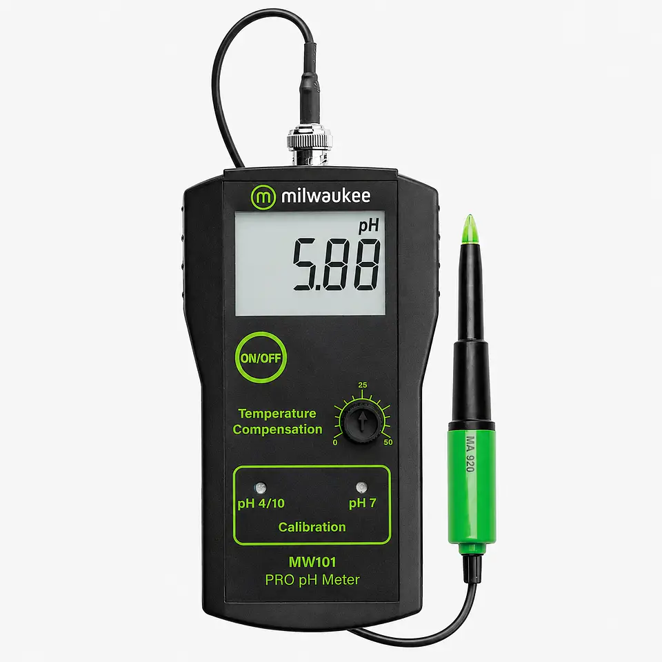 Medidor Pro Con Sonda Ph De Suelo-Milwaukee 1