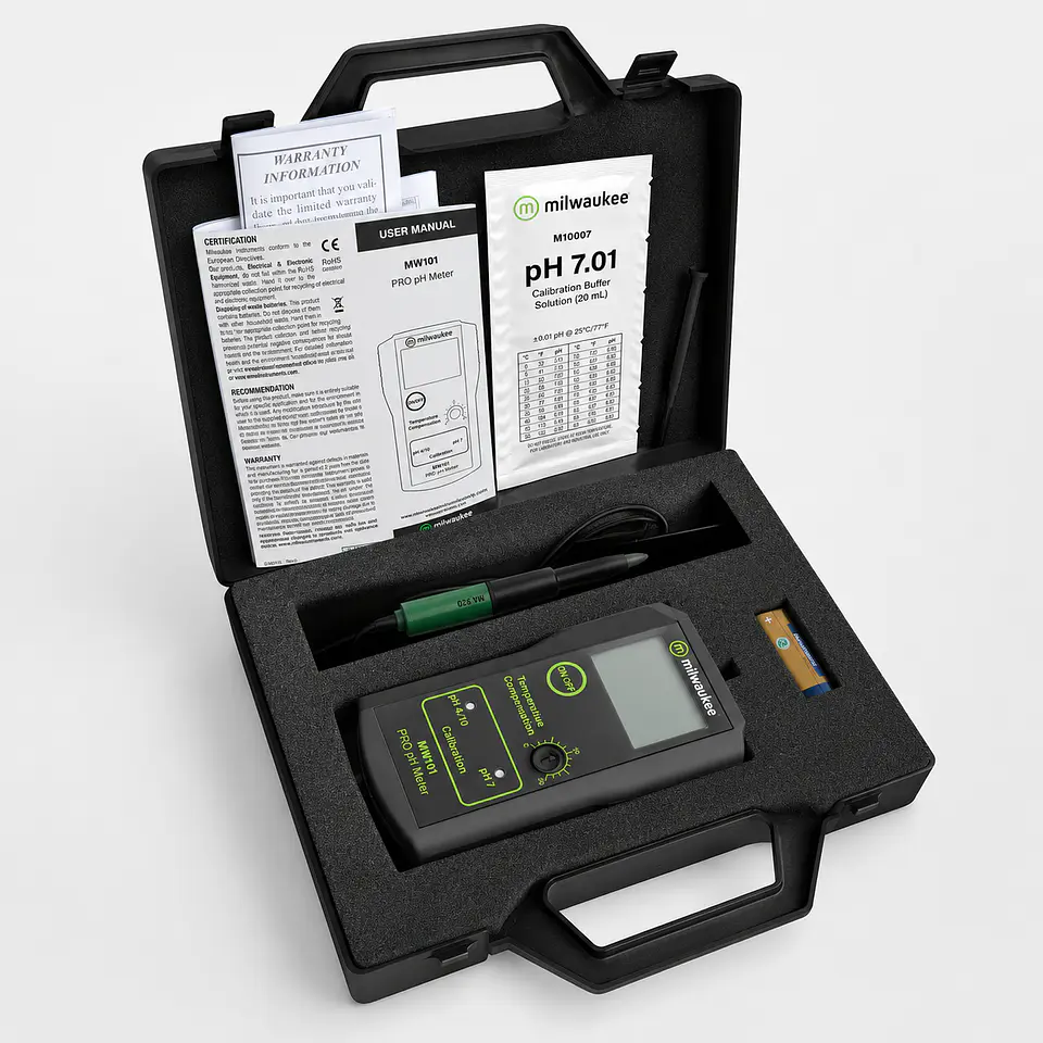 Medidor Pro Con Sonda Ph De Suelo-Milwaukee 3